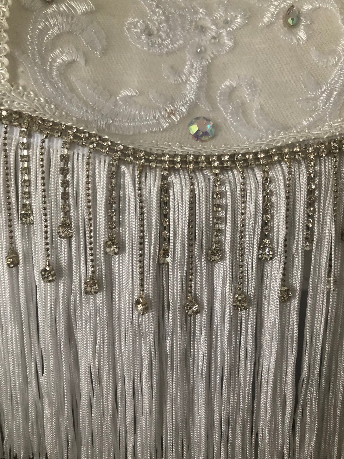 Art Deco Fringed Lampshade: The Whitney