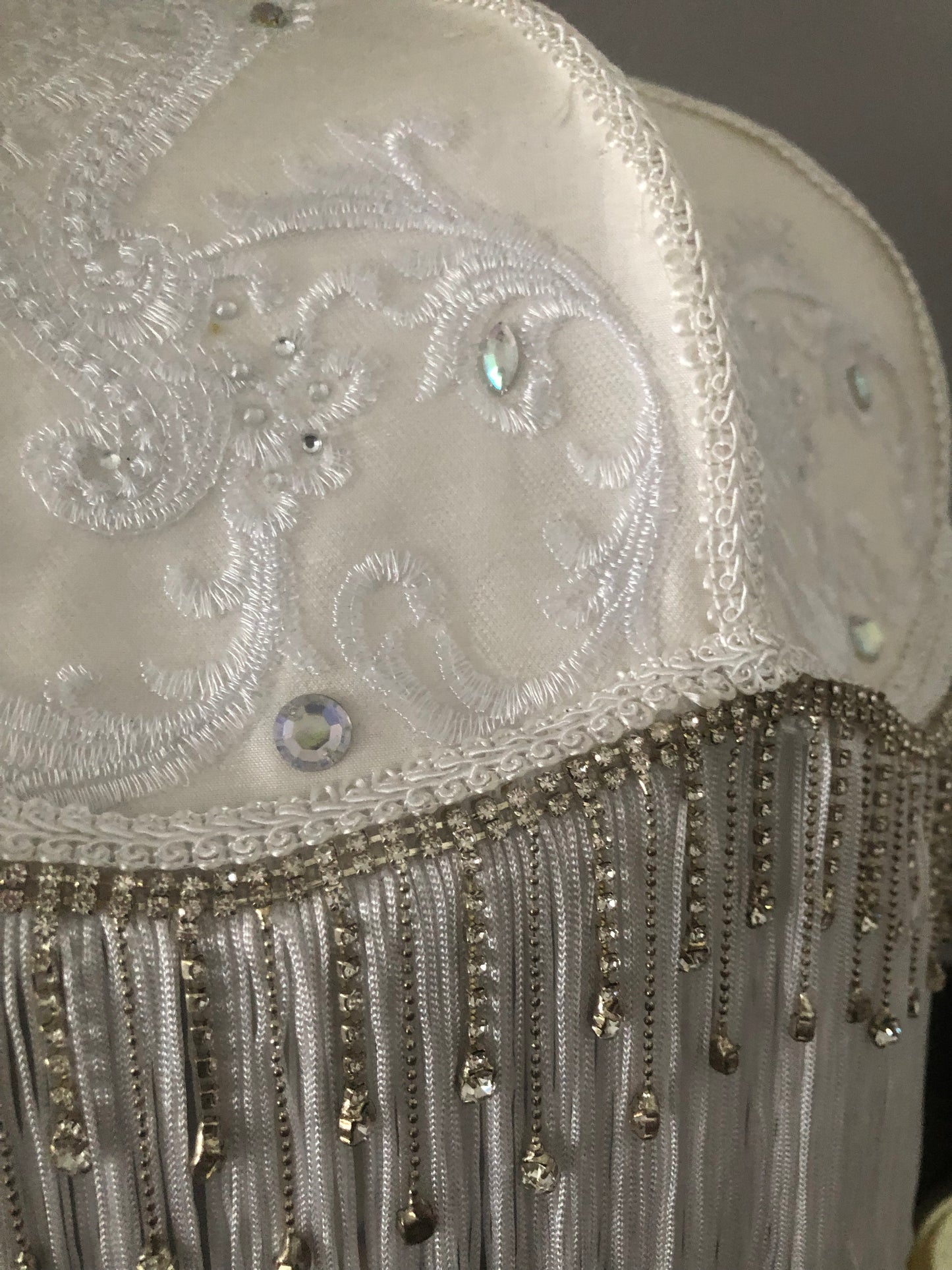 Art Deco Fringed Lampshade: The Whitney