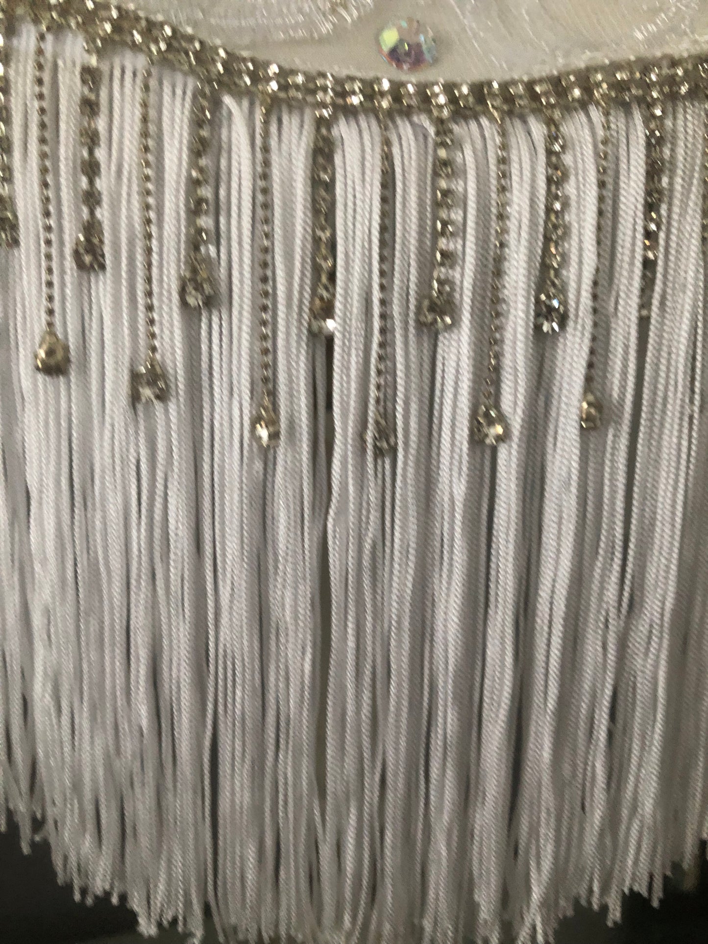 Art Deco Fringed Lampshade: The   Whitney