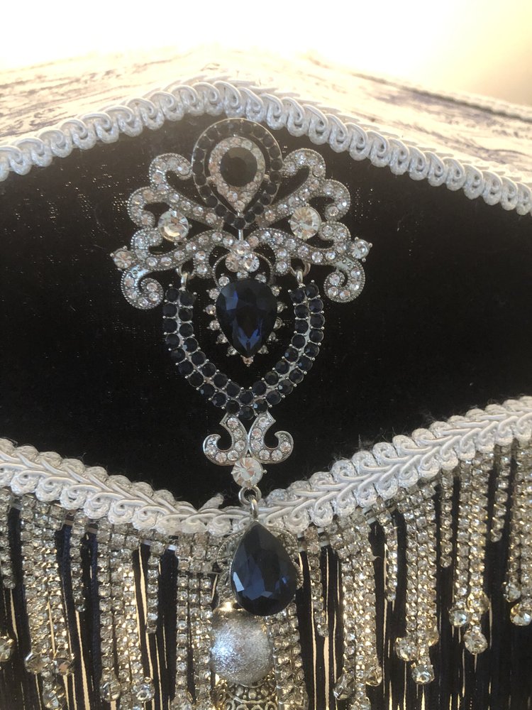 Victorian fringed Lampshade: The Anastasia parlour shade
